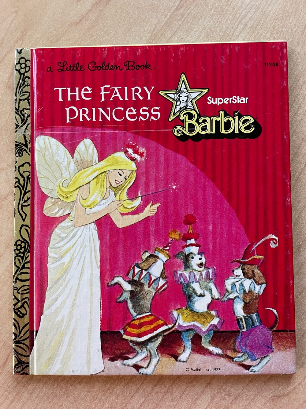 4/$20📚 Vintage 1970’s Little Golden Book: The Fairy Princess-Superstar Barbie